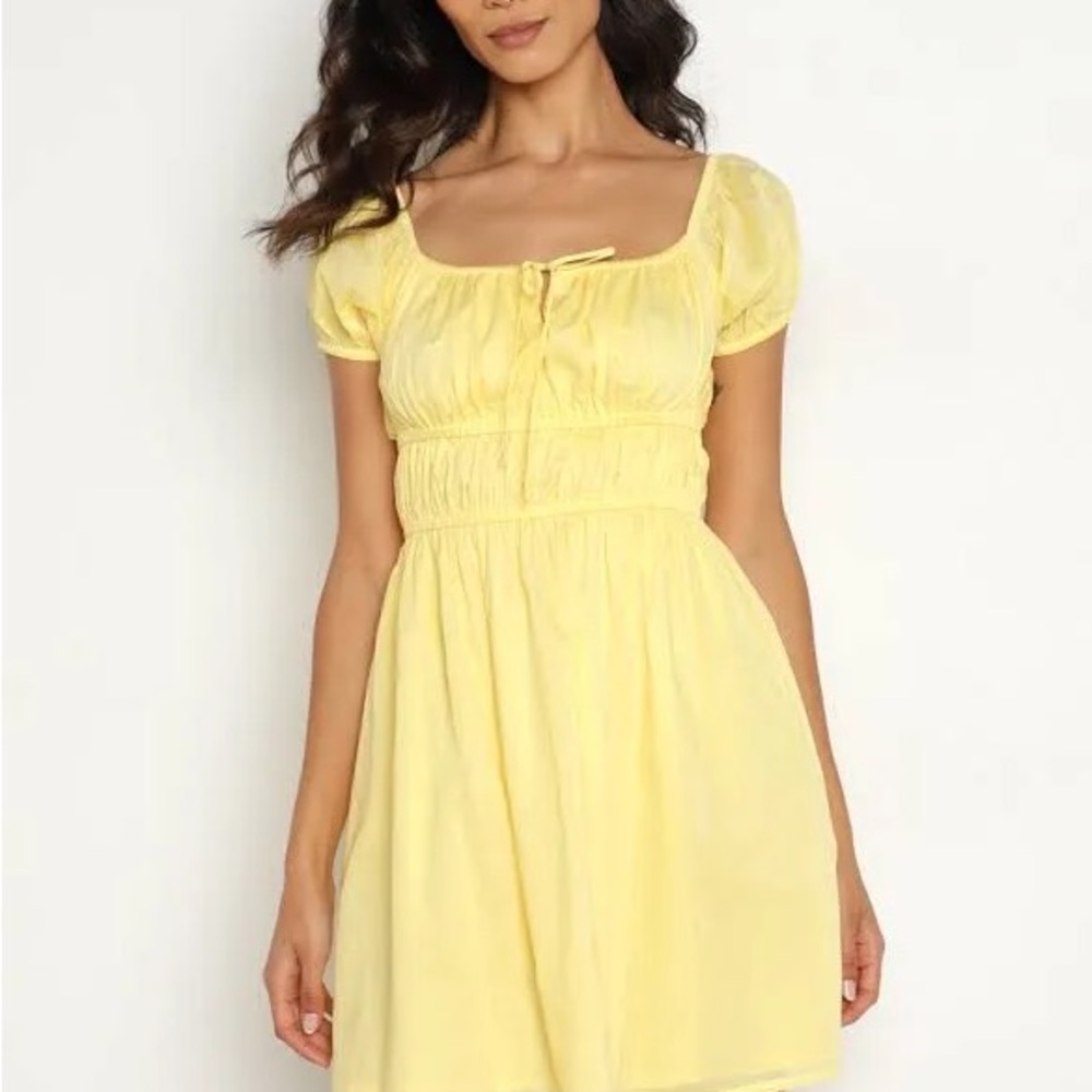 Faithfull the Brand Sunlit Yellow Dress
